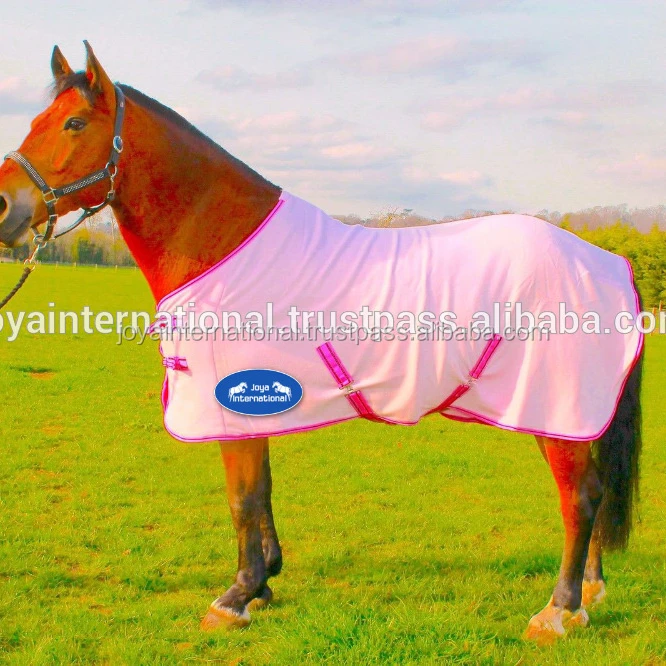 Pink horse fleece rugs, Hot Pink Horse Fleece Summer Rug, new design high quality anti-pilling polar fleece horse fleece rug