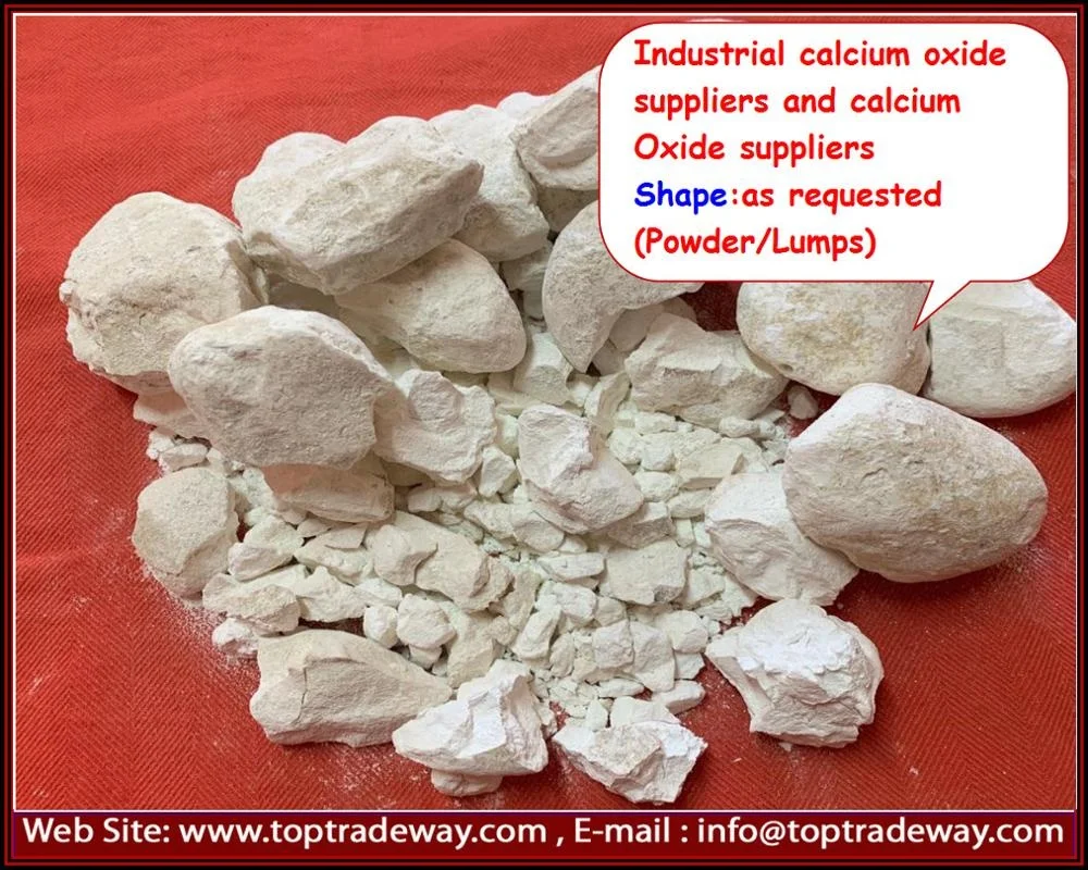 
Factory price-Calcium Oxide / Quick Lime lump (CaO>90%) 