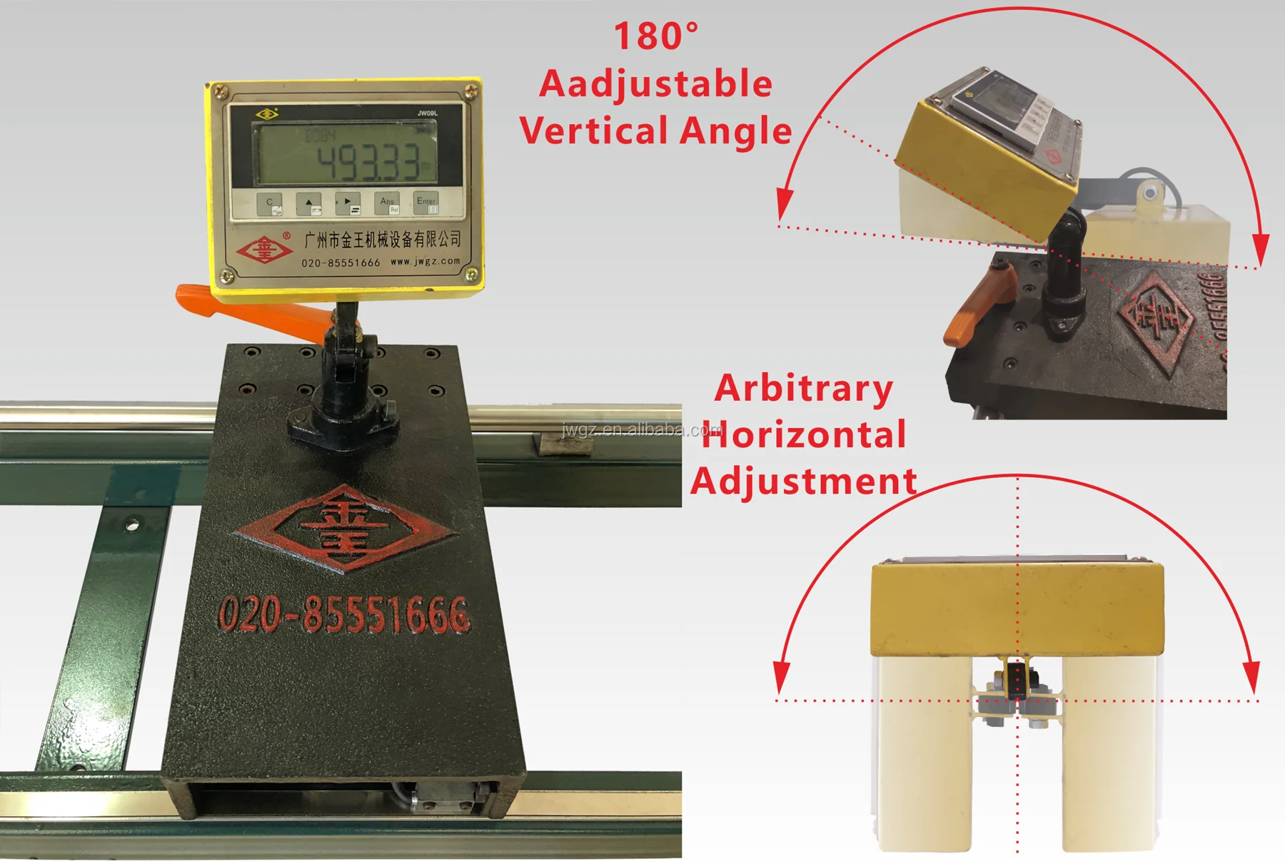 J300 Digital Display Manual Single Head Aluminium Profile Cutting Machine
