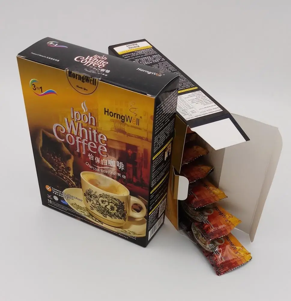 
Rich and Premium Charcoal Roasted Instant Ipoh White Coffee 