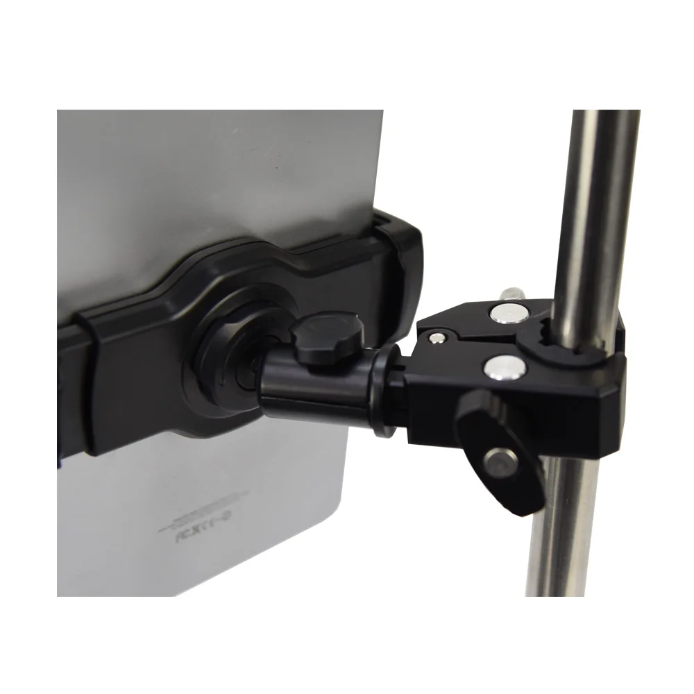 Motorcycle bicycle handlebar clamp mobile phone holder