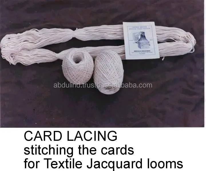 Шнур для шнуровки карт пробивных Jacquard Loom // шнур шпинделя
