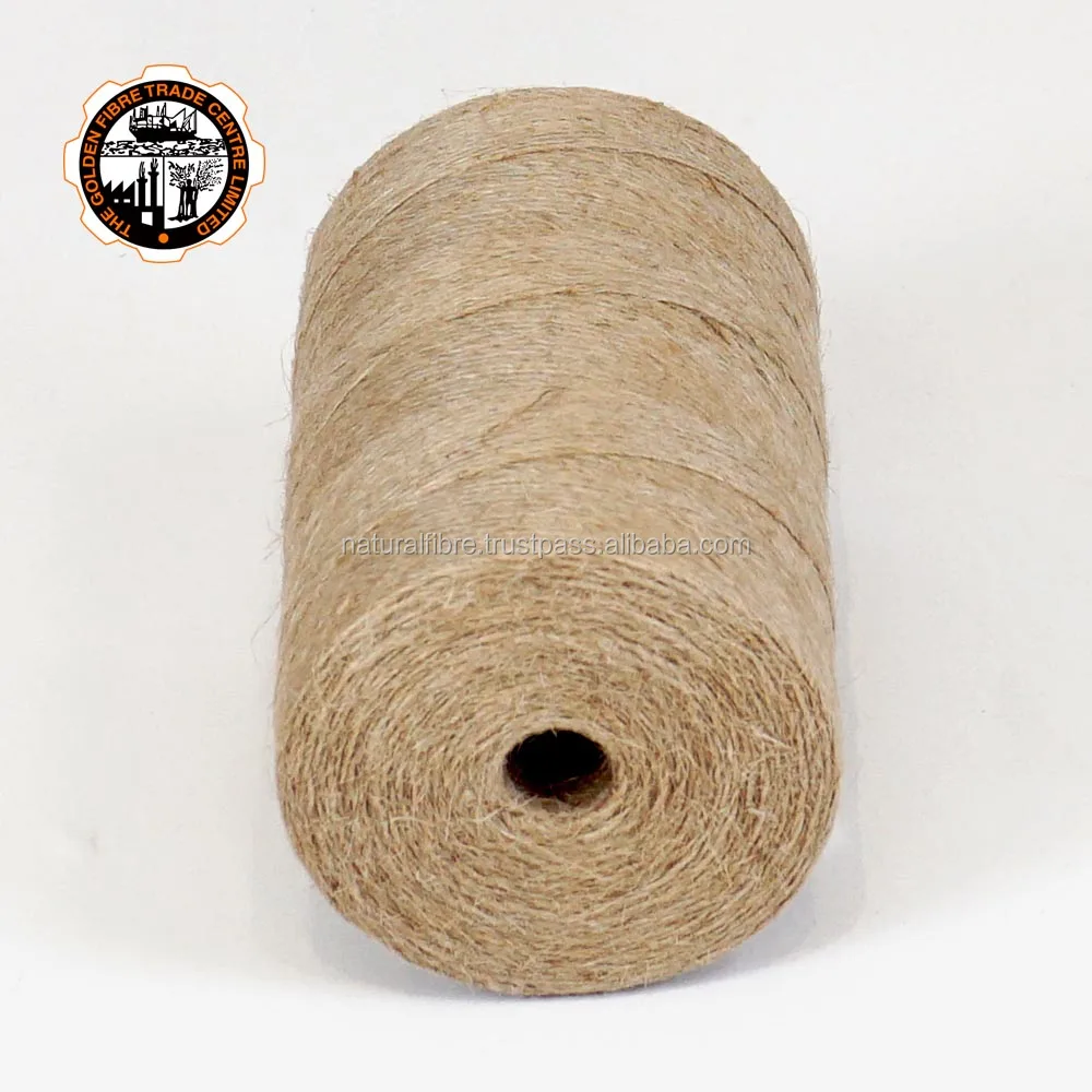 
Hessian Quality 100% Natural Rope Industry Hank Packed Jute Twine Rope 