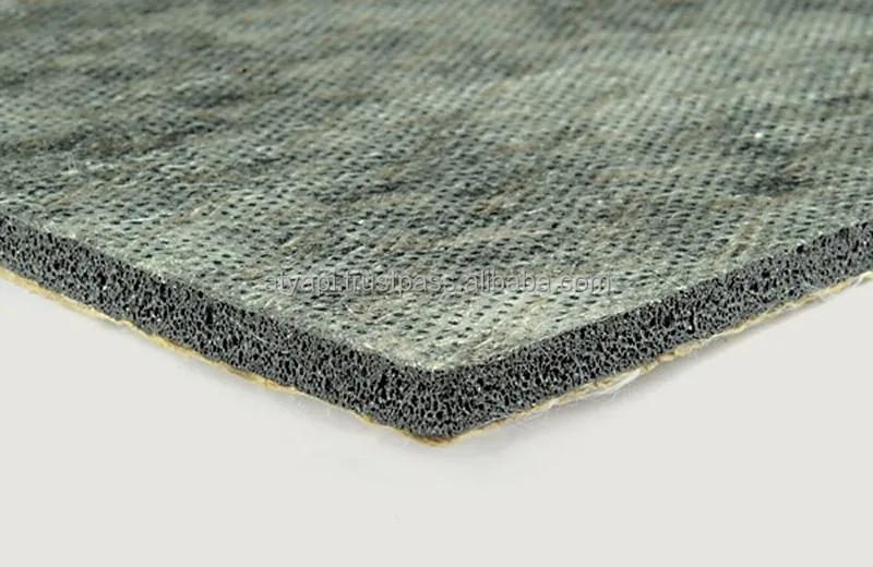 Recycled acoustical sound insulation felt underlay carpet floor underlay