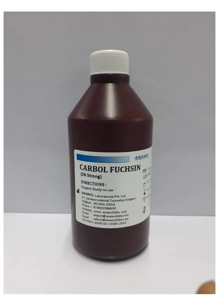 Laboratory Carbol Fuschin Dilute Staining solution