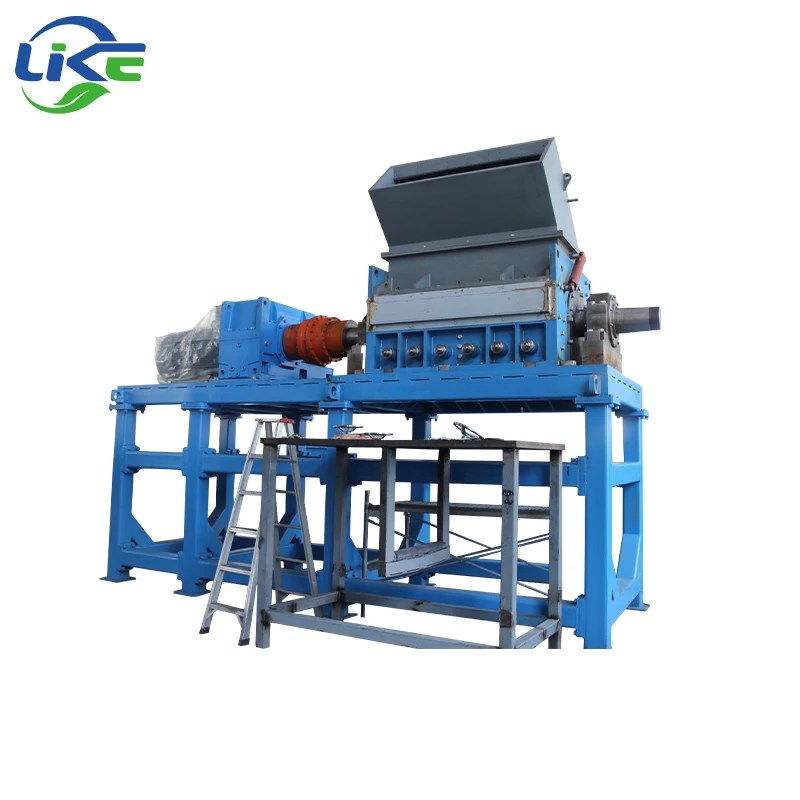 LIKE 800-4000MM Tire Shredder Recycling Machine For Tire Recycling Production Line