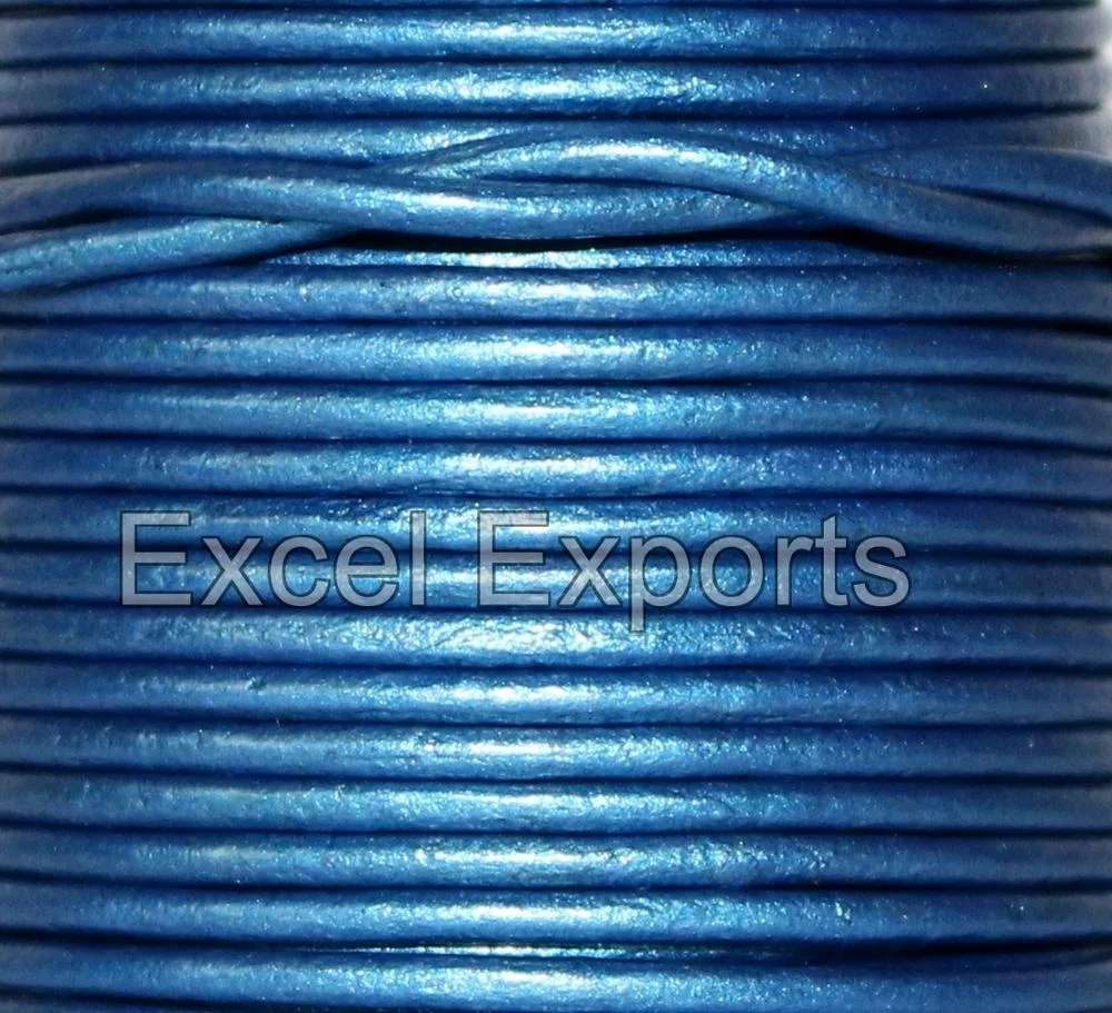 Premium Leather Cords genuine leather straps beading wire straps for belting braiding jewelry making.