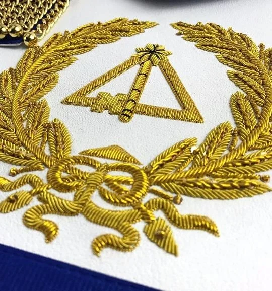 Масонское ремесло Regalia высококачественный фартук с Королевской аркой и большой