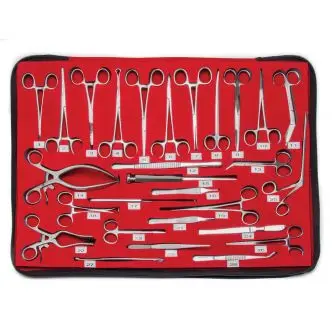 Professional Surgical Instruments Kit High Quality Stainless Steel Medical Student Examination Sets