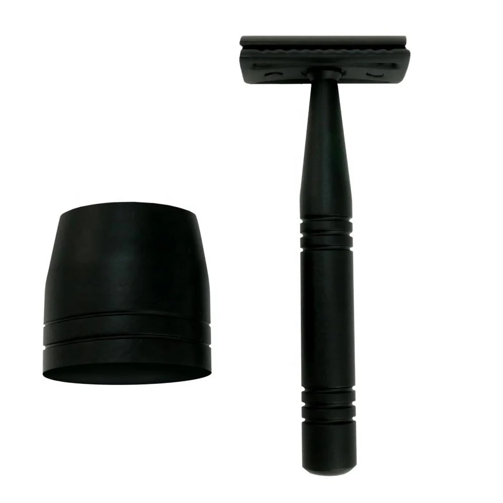 black midnight shaving razor for men / mate black shaving razor