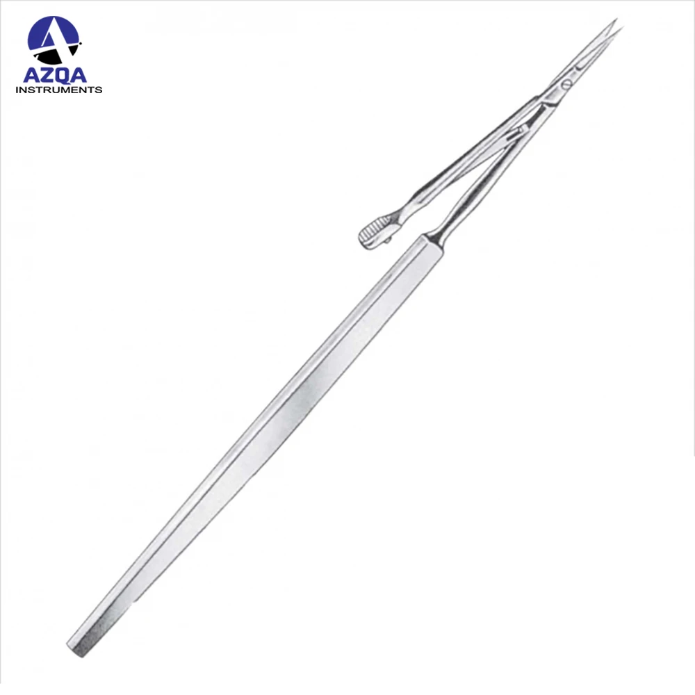 Small Blades Spring Scissors Multi Function Scissors Dental Ophthalmic Micro Dissecting Curved Spring Scissors