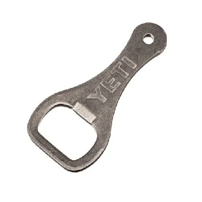 Stainless Steel Round Bottle Opener Compact Portable Bottle Opener Part With Countersunk Holes Metal Strong Polished Bottle Open