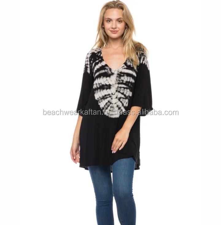 
Buy Online Cheap & Comfortable Dresses For Ladies Wear Rayon Tie Dye Dress 
