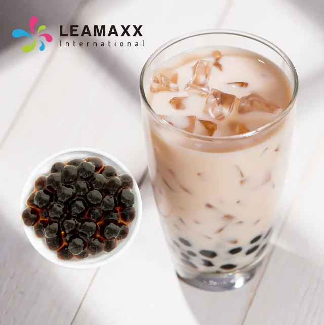 Hot Sale Taiwan Boba Tea Topping Large Tapioca Pearls Bubble Milk Tea Drink wholesale Supplier