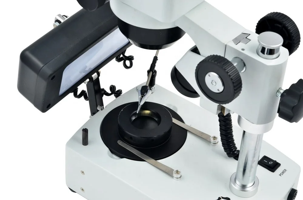 Prolite Beginners 10 to 40x Gem & Jewelry Gemological Binocular Microscope