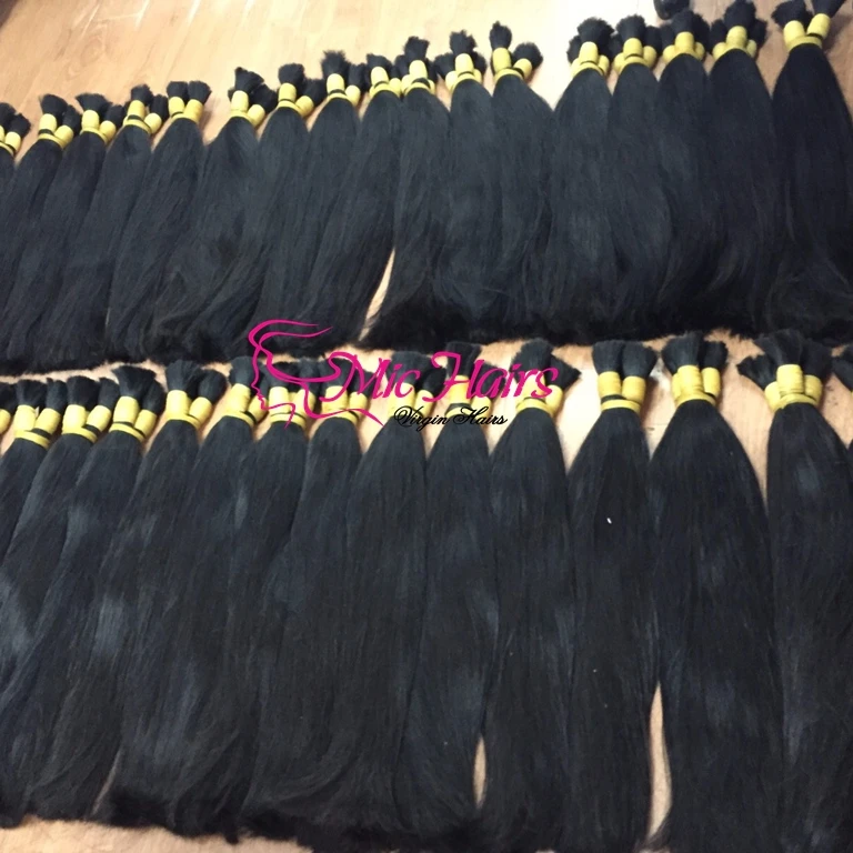 100% Natural human hair Vietnam straight for bleaching