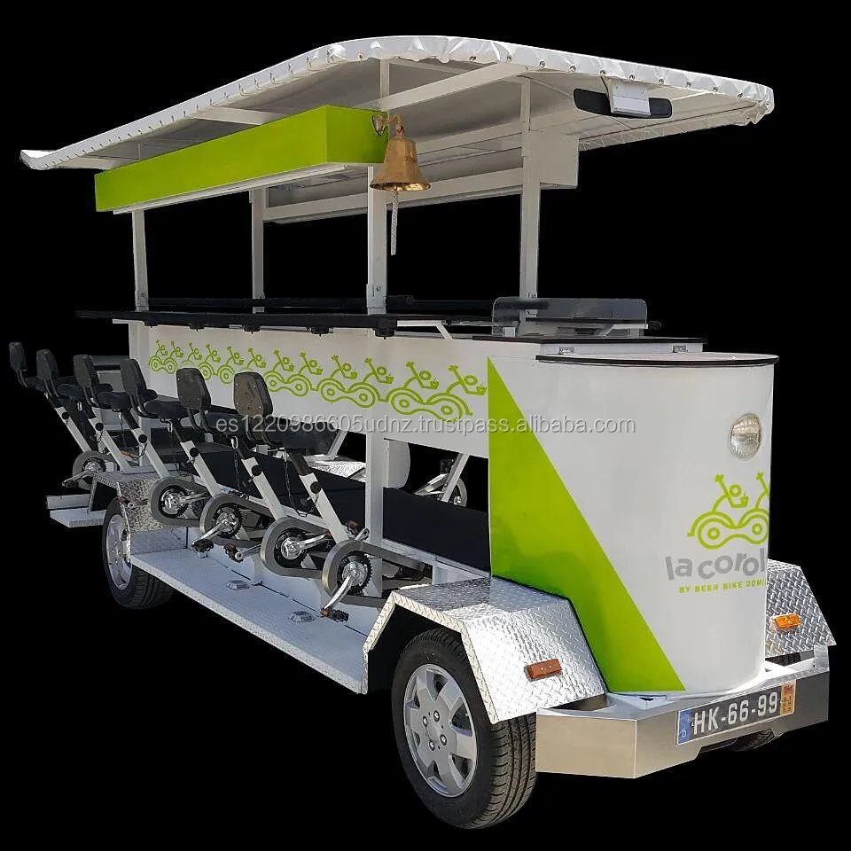 
Beer Bike 3.0 4 WHEELS PARTY PEDAL BAR Original Spanish BEERBIKE 