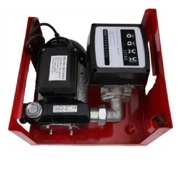 80 л/мин 550 Вт переменного тока дизельного топлива насос для перекачки комплект с расходомер & 4 М шланг для душа (GS-5722BE)