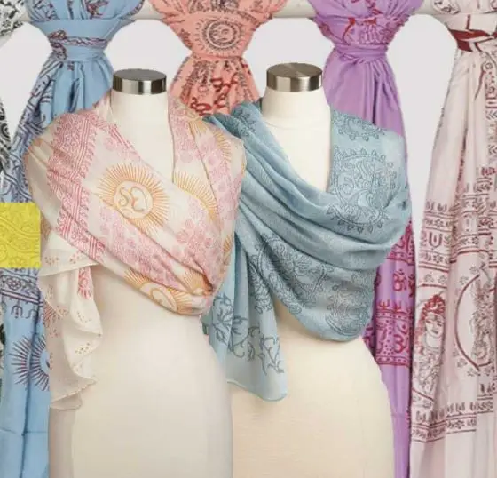 Om Namah Shivay Holy Printed Dupatta Scarf Scarves
