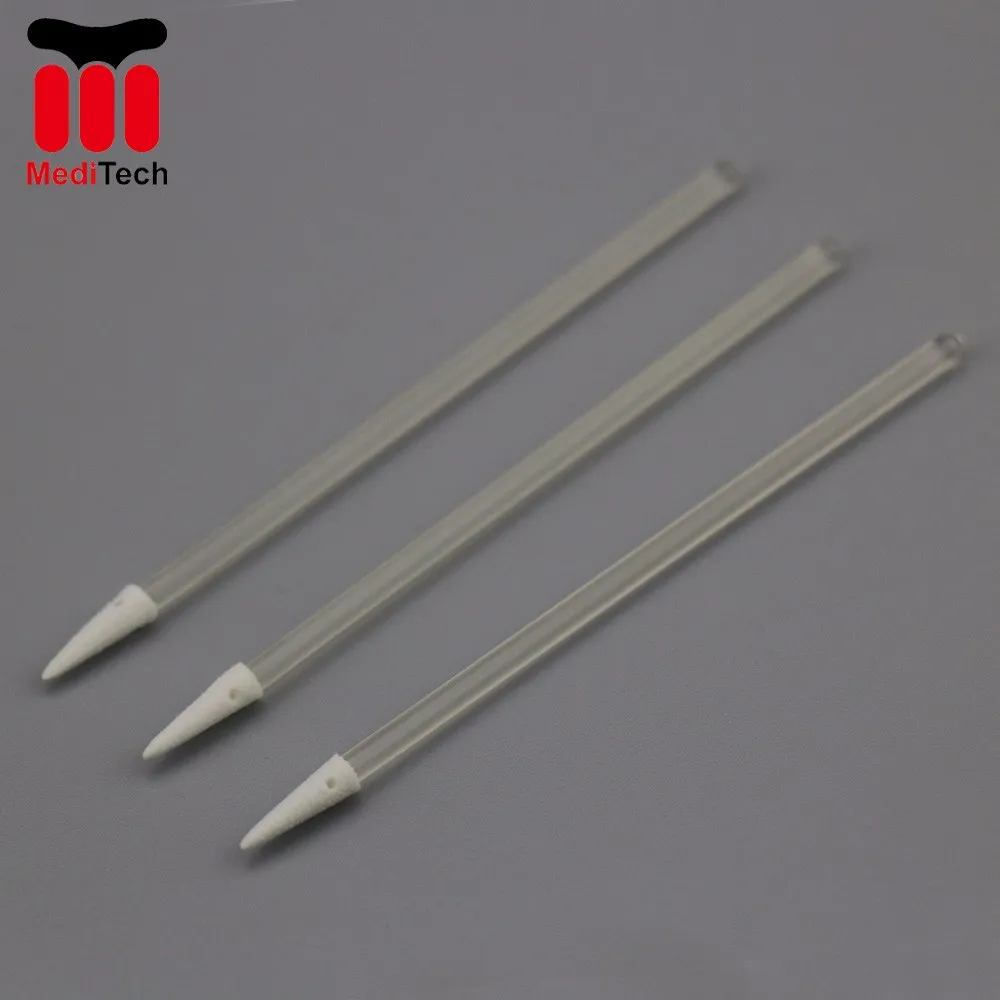 Anti-Static Dust-Free Single Head Pointed Conical Sponge Industrial Cleaning Swab