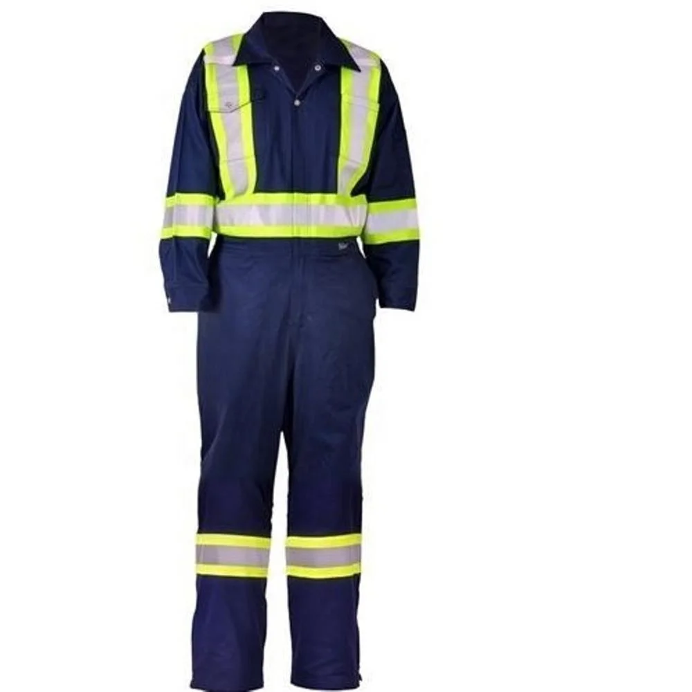 coverall ifr(inherent flame retardant) with reflective tape