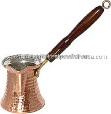 Turkish Copper Polish Copper Coffee Pot with Wooden Handle 2018