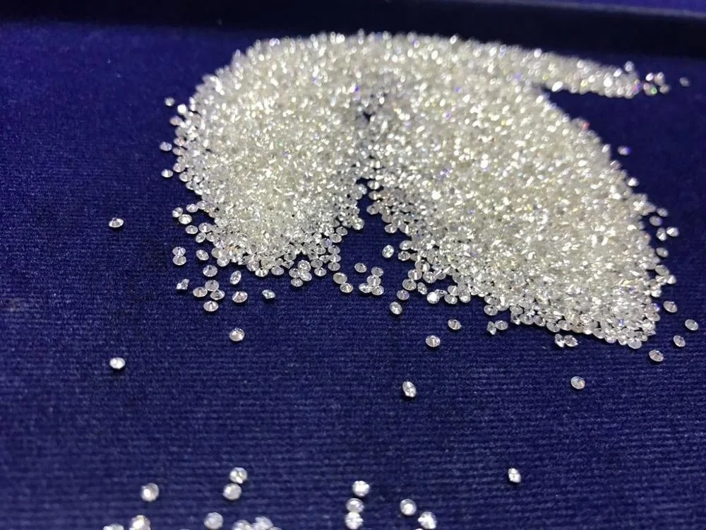 3.40 mm TO 3.50 mm. D-E-F VVS TO VS TCW 1.00CT Factory Quality Synthetic Diamond HPHT CVD Lab Grown Polished Diamond