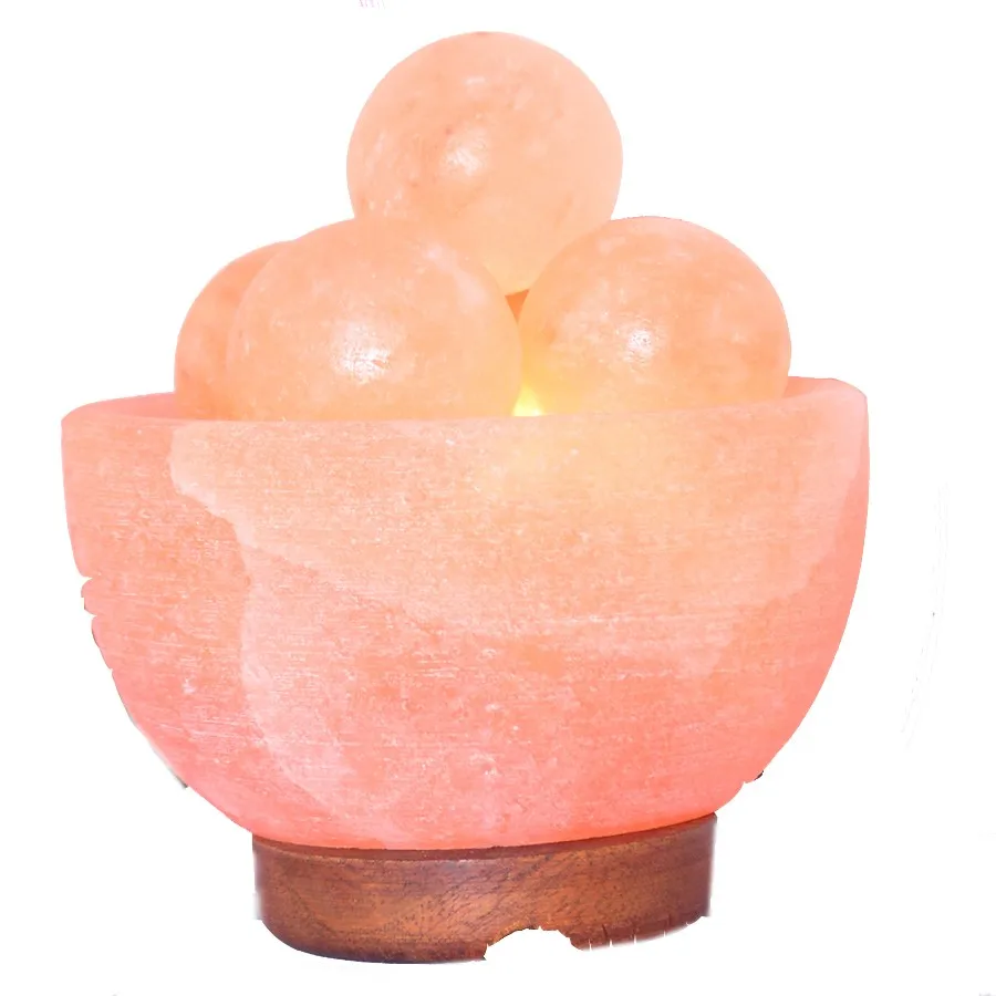 Высококачественная натуральная ГИМАЛАЙСКАЯ СОЛЬ ручная работа огненная чаша Хрустальная солевая лампа украшение для дома и офиса оптовая продажа из Пакистана
