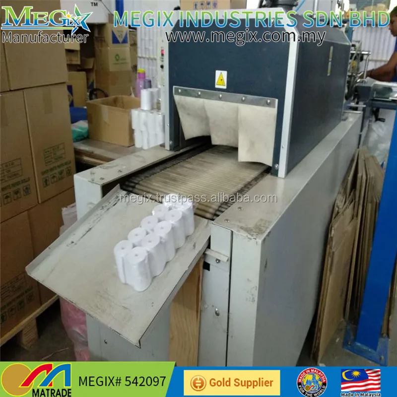 
Professional thermal cash register paper roll for pos printer roll paper from Malaysia factory 
