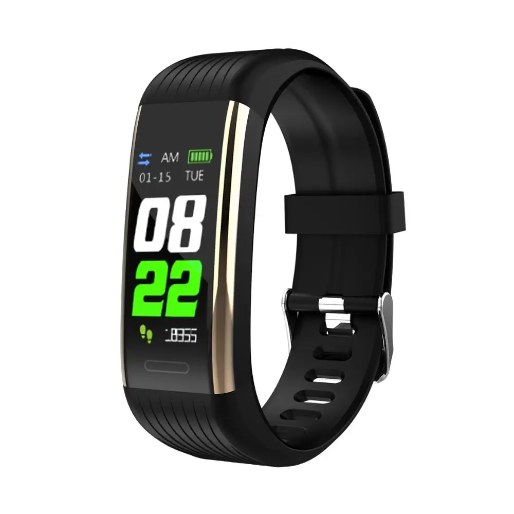 Creatway R1 Amazon hotsell weather forcast Wristband healthy tracker oxygem heartrate call remind for IOS Android smartphone