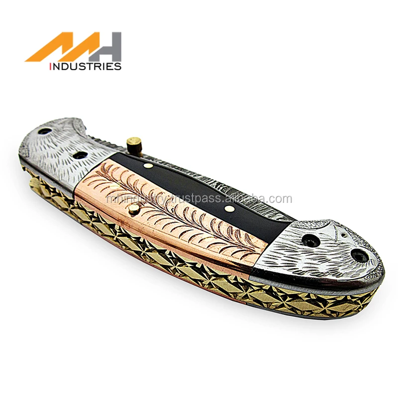 
ODM Handmade Damascus Bowie Knife Kukri Knife Tracker Knife 