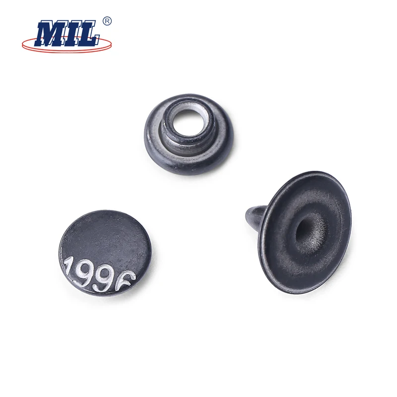 Wholesale 7MM Antique Metal Studs Brass Jean Button Rivet For Jeans