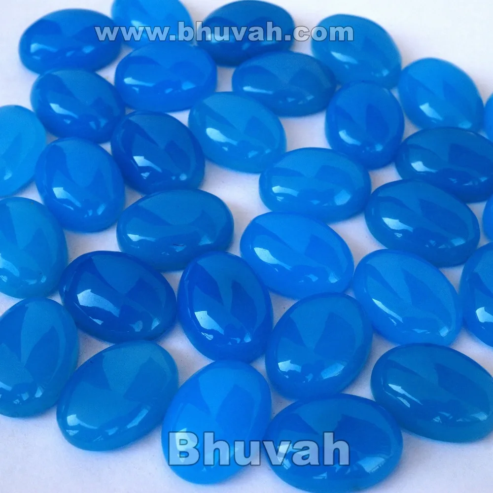 wow amazing extreme top quality blue chalcedony loose gemstone
