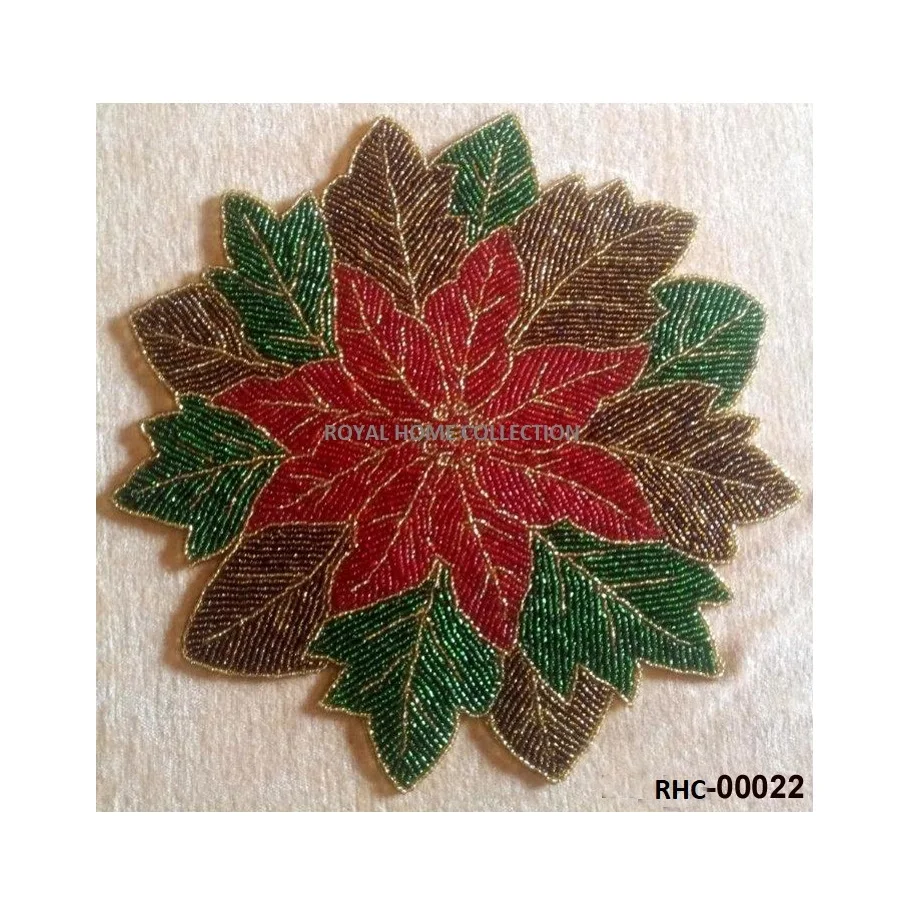 Dining Table Decor Beaded Place Mats Table Decor Made Glass Round Beaded Place Mats At Reasonable Price