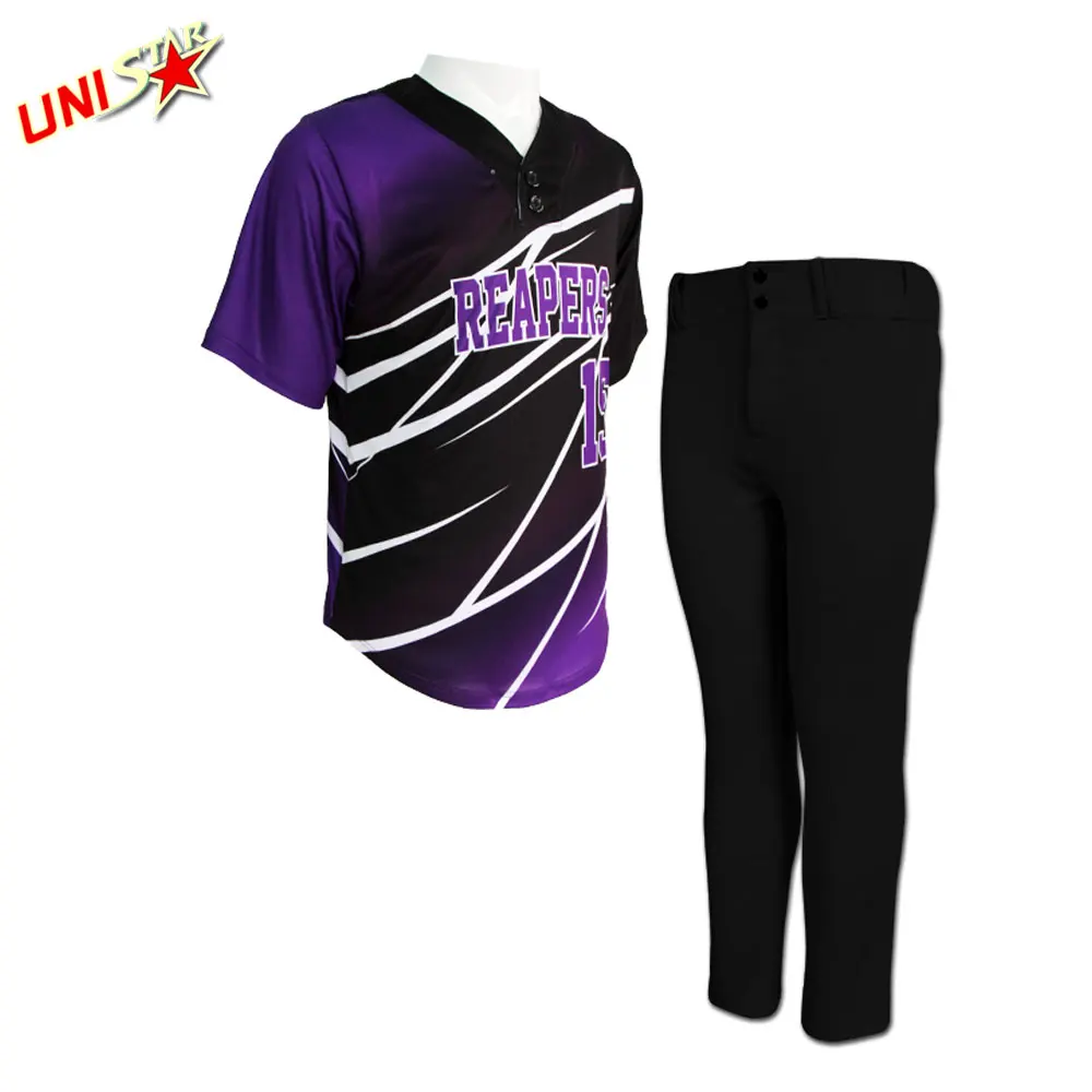 Custom Made Sublimation Baseball Uniform