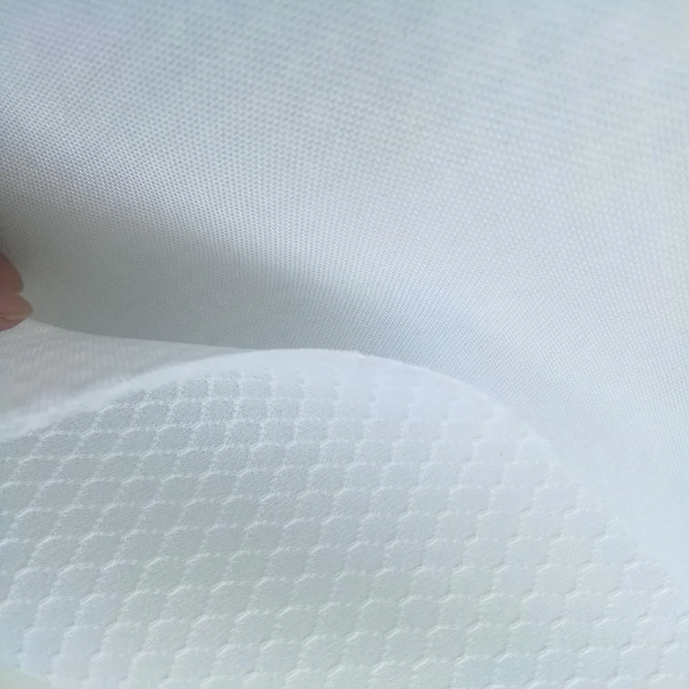 soft diamond design 100% polyester air mesh 3d knitted spacer fabric
