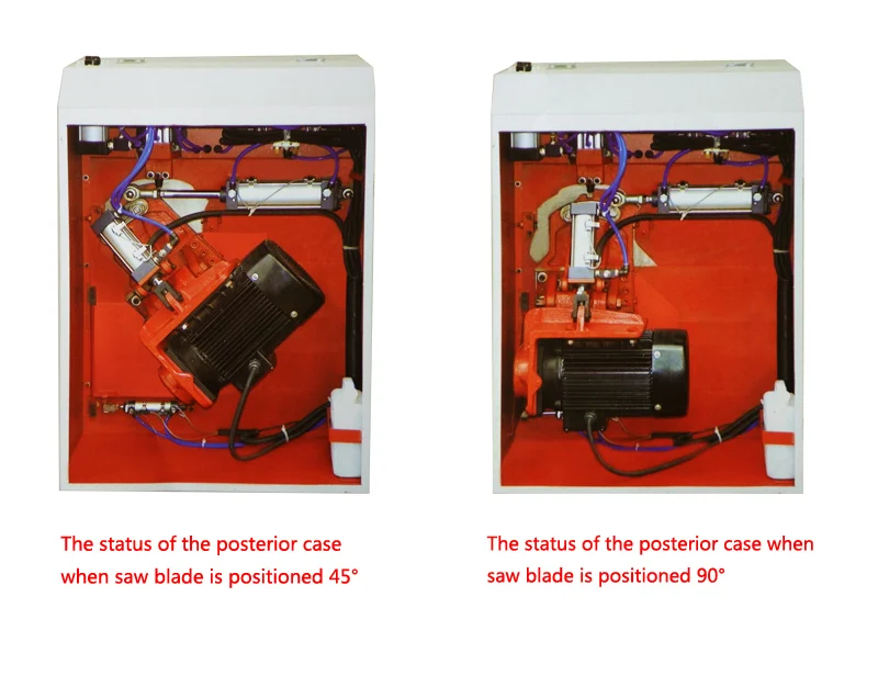 
China Swinging Angle Type Single Head Aluminium Cutter Machine 