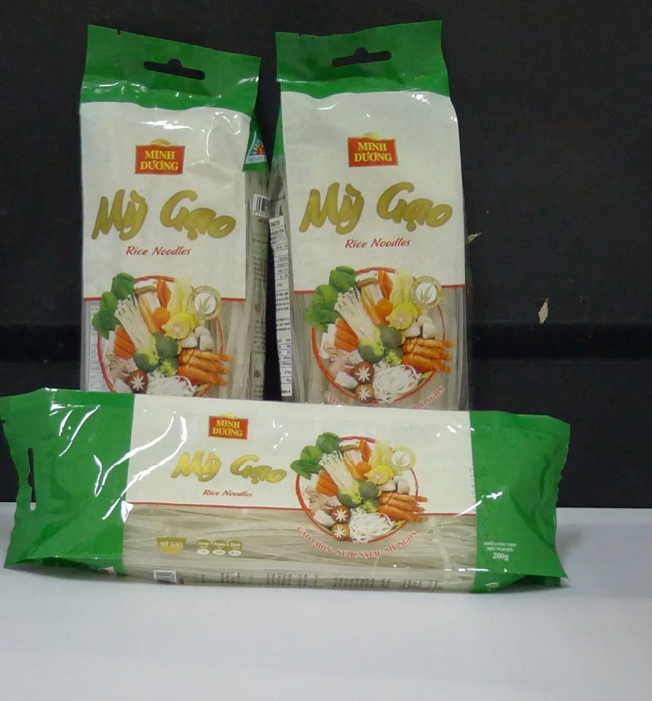 Рисовая Лапша 5 мм, рисовая вермишель, Пхо Минь дуон, лапша вермишель