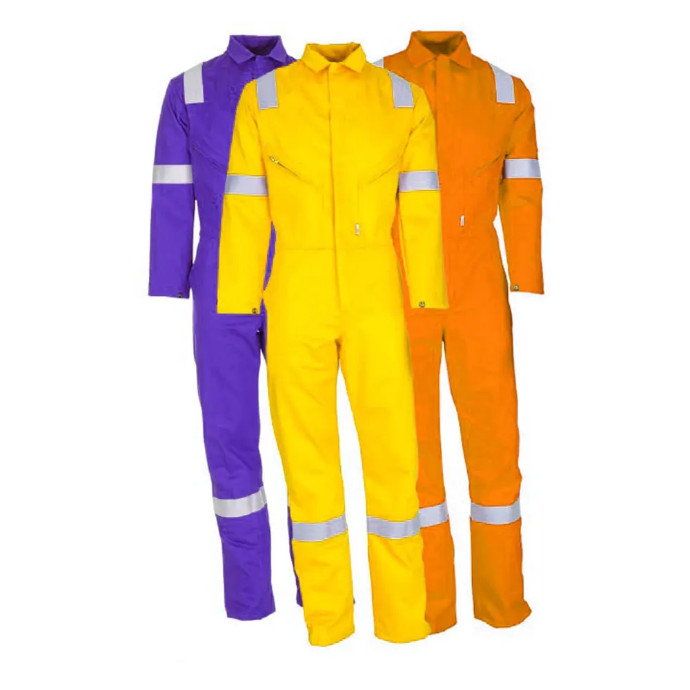 Custom  Logo Fashion Overalls Work Wear  safety real construction work wear professional industrial mens construction wear