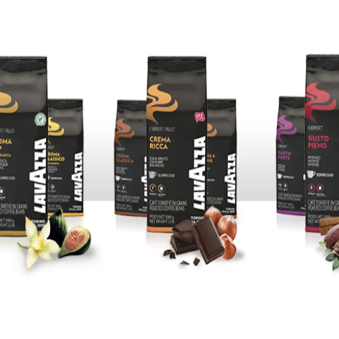 
lavazza expert CREMA E AROMA CREMA RICCA PIENO FORTE AROMA PIU AROMA CLASSIC 
