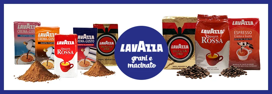 
lavazza ground 250 QUALITA ROSSA QUALITA ORO CREMA E GUSTO FORTE CREMA DOLCE 