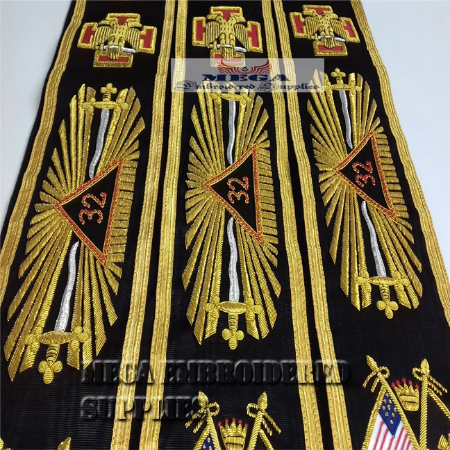 Masonic Regalia 32nd degree Scottish rite regalia Sash