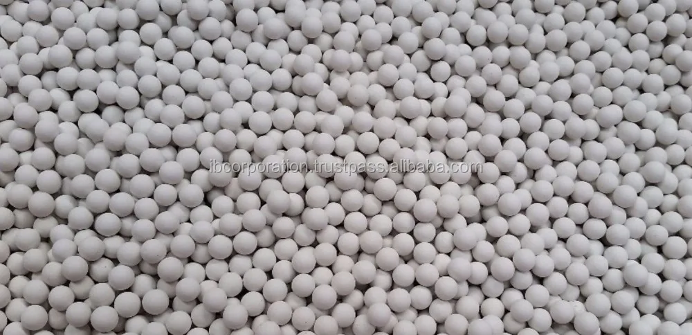 Ceramic balls for water treatment