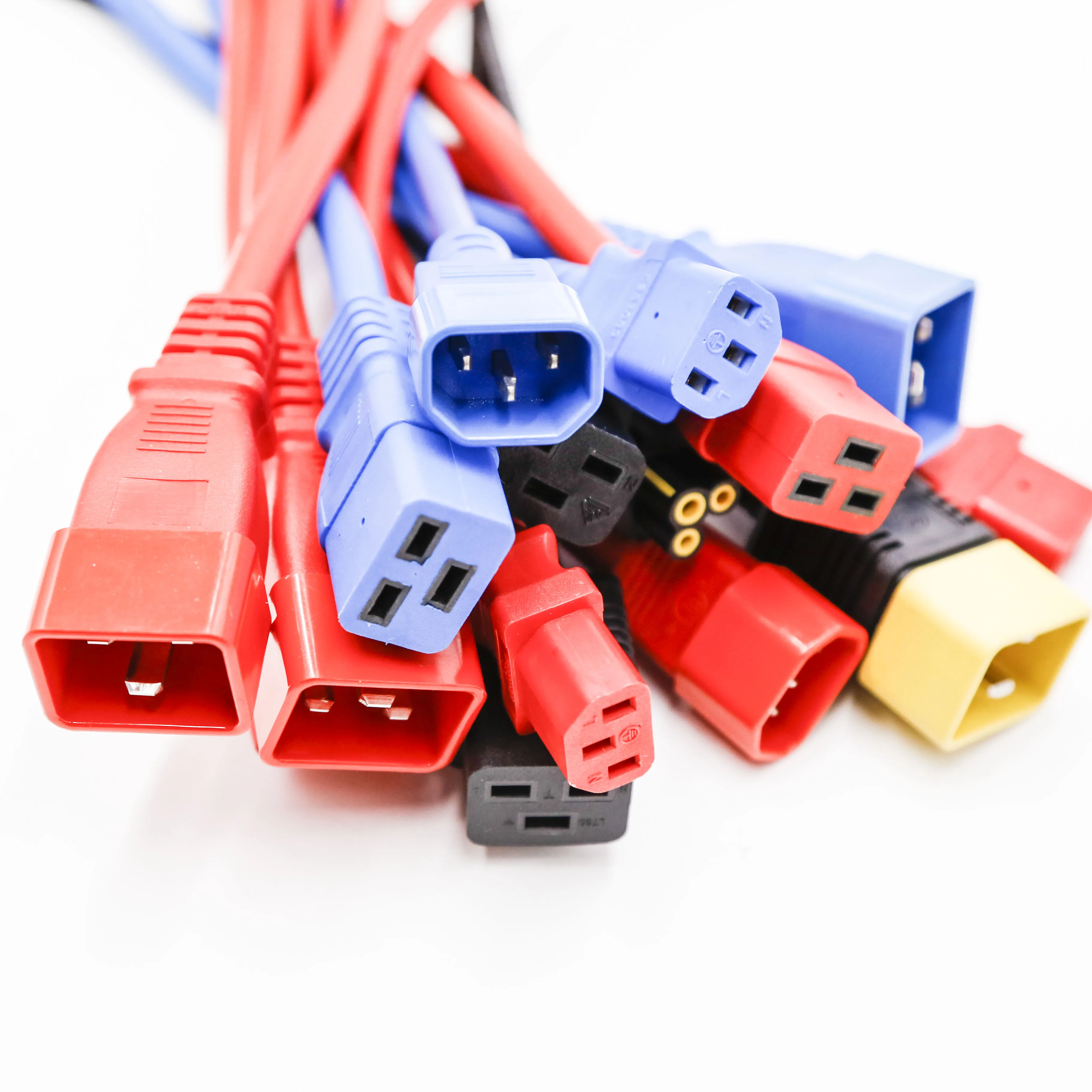 Heavy Duty CPU / PDU Power Cord - C14 to C13 - 15 Amp - Red