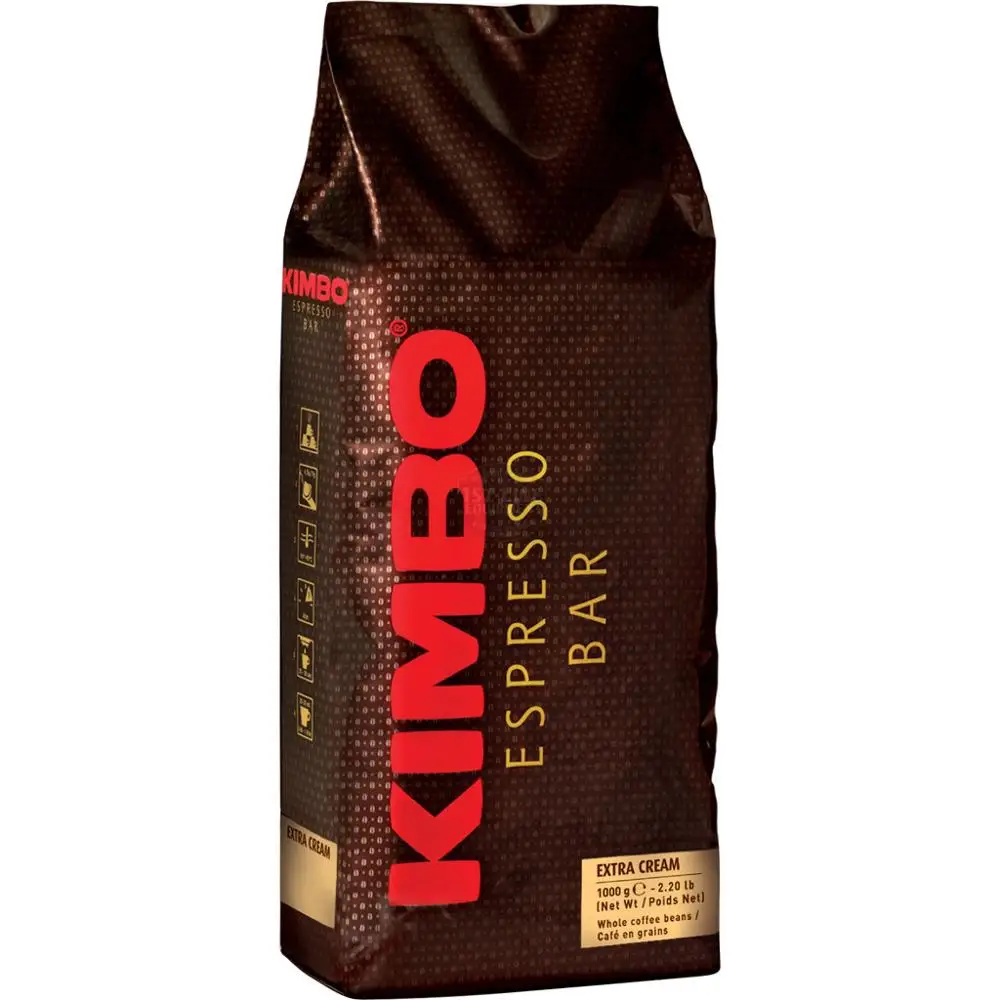 Экстра крем-кофейные зерна Kimbo