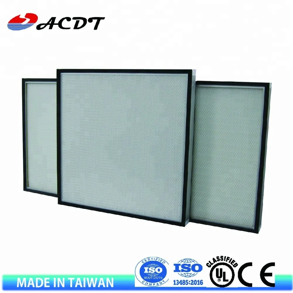 Pleated air filter hepa filter h13 hepa filter 30x40 cm