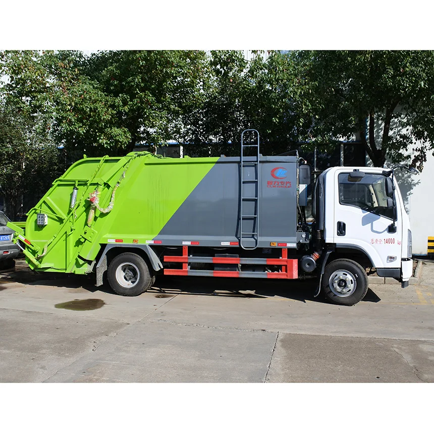 SHACMAN 8cbm compression garbage compactor truck manufacturer