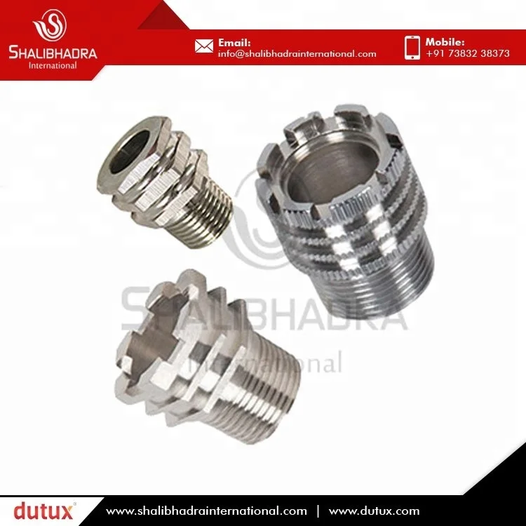 Top Quality Double Hex Brass Insert Nuts Brass Insert Nuts at Wholesale Price from India