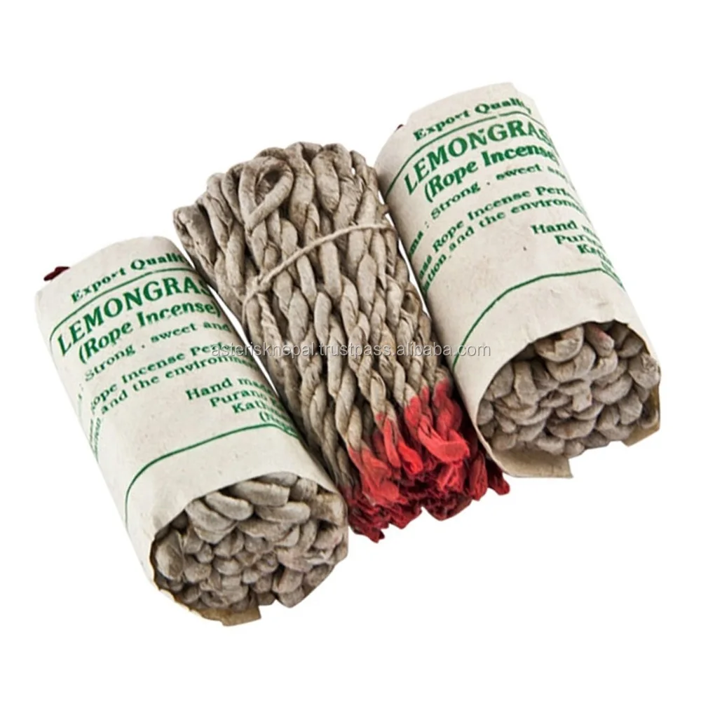 Tibetan Lumbini Rope Incense - Natural Herbs Aromatic Tibetan Incense, Air Purifier