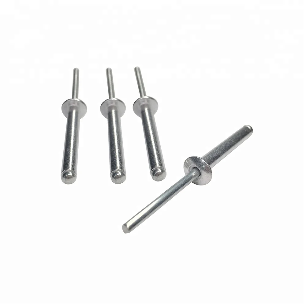 China Factory Din Iso Gb 3/16 1/8 Stainless Steel Aluminum Open Closed End Waterproof Pop Blind Rivets
